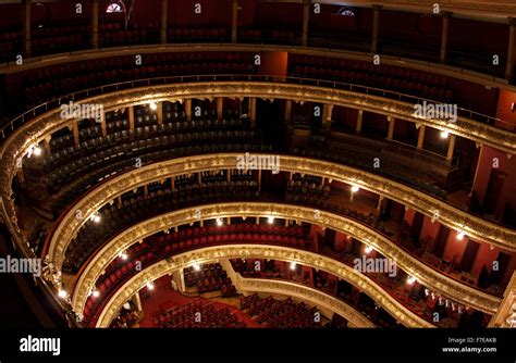 Teatro El Circulo Interior Rosario Argentina Stock Photo Alamy