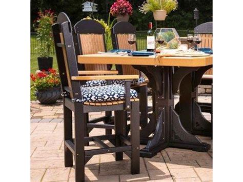 Outdoor Furniture By Amish Oak And Cherry Dining Room Bar Height Dining