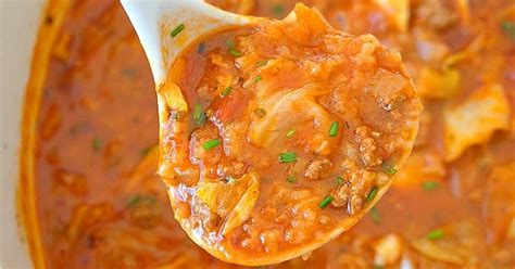 Part of the beauty of cabbage soup is that it doesn't need long to cook, making it totally doable to pull together when you don't have a lot of time. 10 Best Stuffed Cabbage with Tomato Soup Recipes