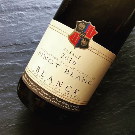 Paul Blanck Pinot Blanc Alsace 2016 Christine Havens