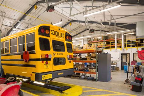Designing A School Bus Maintenance Facility An Ultima