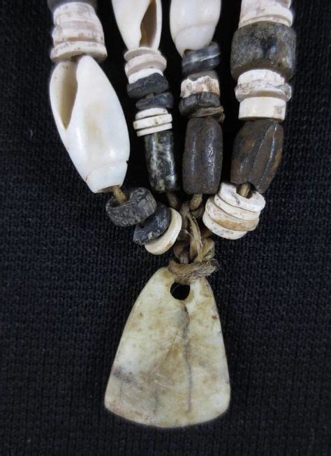Prehistoric Chumash Indian Shell And Granite Beads Chumash Indians