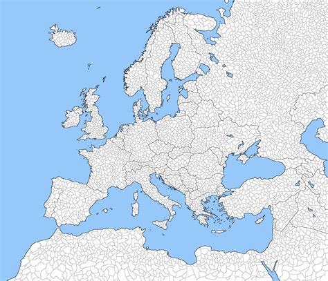 Paint Maps Europe