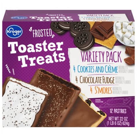 kroger® frosted toaster treats pastries variety pack 12 ct 22 oz harris teeter