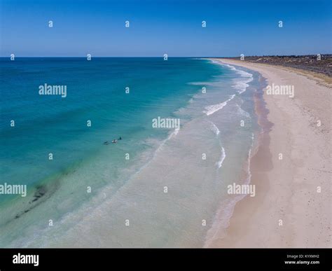 Remote Beach Near Yanchep North Of Perth Western Australia Stock