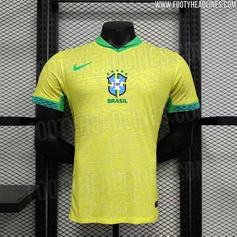 Nova Camisa Principal Da Seleção Brasileira é Vazada Confira