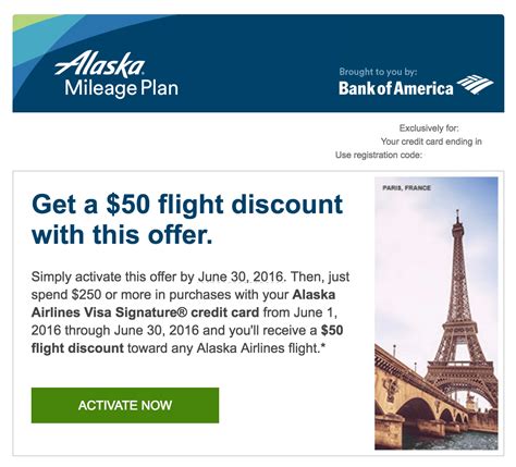 Us visa signature ® apply for an alaska airlines us visa signature credit card this indicates a link to an external site that may not follow the same accessibility or privacy policies as alaska airlines. Alaska Airlines Visa Flight Discount Bonus Offer - SingleFlyer