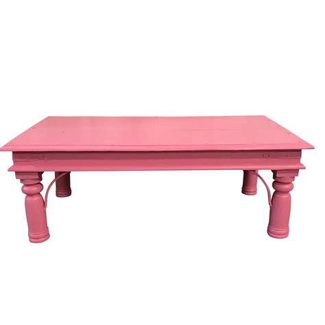 Shabby Chic Pink Coffee Table Chairish