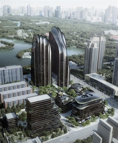 Chaoyang Park Plaza By Mad Architects Breaks Ground In Beijing
