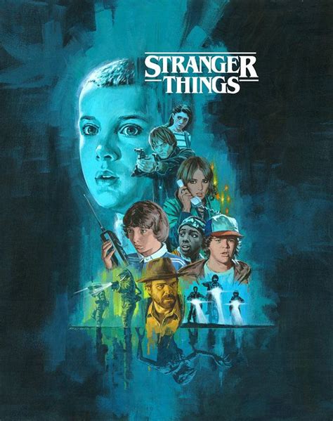 Stranger Things Poster Art Stranger Things Print Stranger Stranger