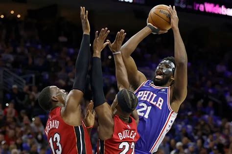 Joel Embiids Return Leads Sixers To 99 79 Victory Over Heat In Game 3