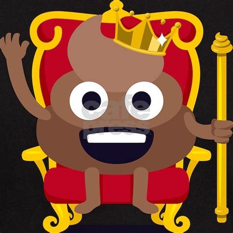 Poop Emoji King Mens Value T Shirt Emoji Poop King Dark T Shirt By
