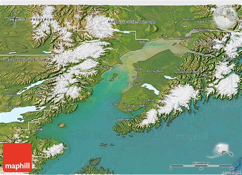 The trail is easy walking not too long and with breath taking. Satellite 3D Map of Kenai Peninsula Borough