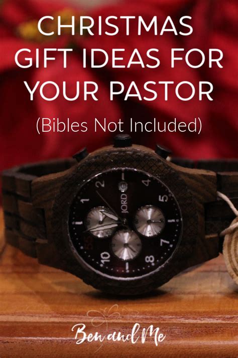 Show Your Appreciation To Your Pastor With Just The Right Gift No