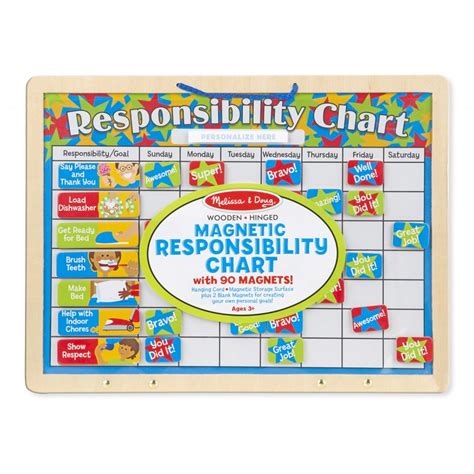 Magnetic Responsibility Chart Melissa And Doug