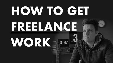 How To Get Freelance Work There Are A Variety Of Resources Out By