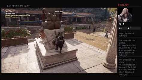 Assassins Creed Odyssey The Thasian Statue Youtube
