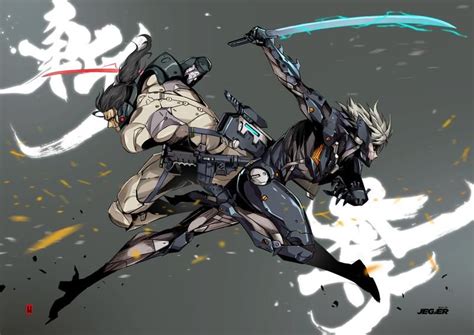 Raiden Vs Sam By The Hary On Deviantart Metal Gear Rising Metal Gear