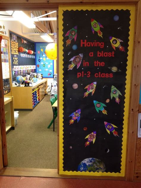 See more ideas about space classroom, space theme, space theme classroom. Space door display | Classroom doors | Pinterest | Doors ...