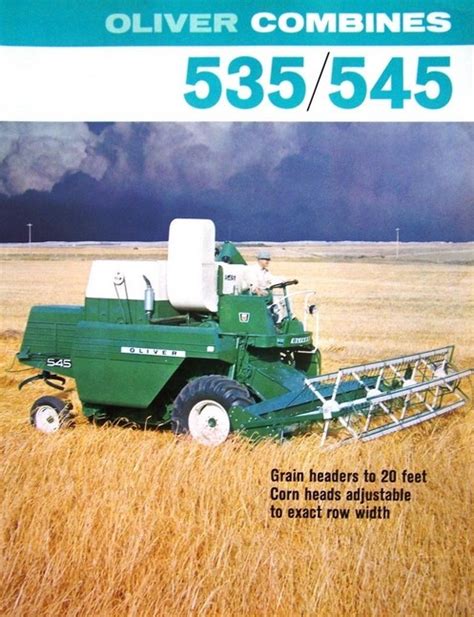 Oliver 545 Combine Tractor And Construction Plant Wiki Fandom