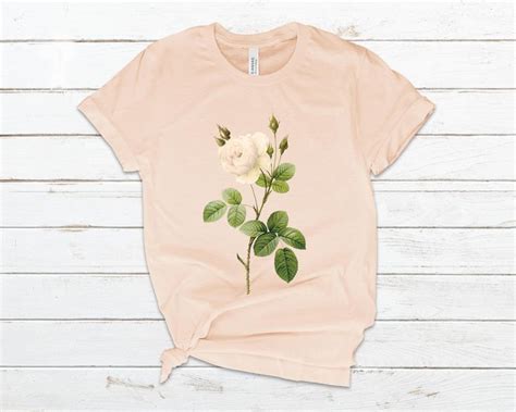 wildflower shirt botanical shirt vintage t shirt flower etsy in 2020 vintage flower shirt t