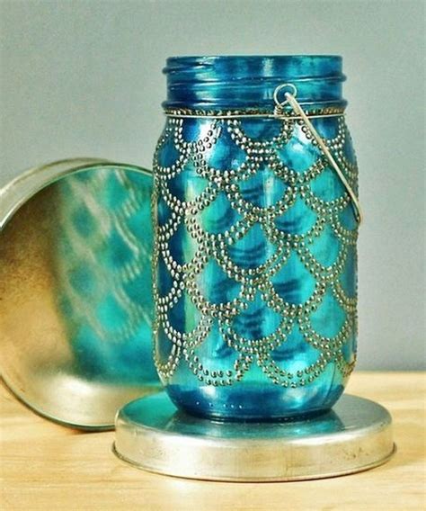 Cool Glass Jars Garden Décor Ideas For Home19 Mason Jar Lanterns Jar Lanterns Jar Crafts