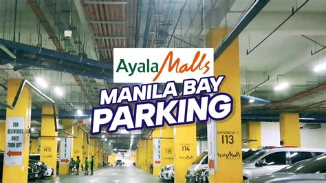 Ayala Malls Manila Bay Parking Basement Car Park Youtube