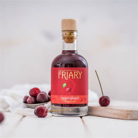Cherry Brandy Liqueur 200ml By Friary Drinks