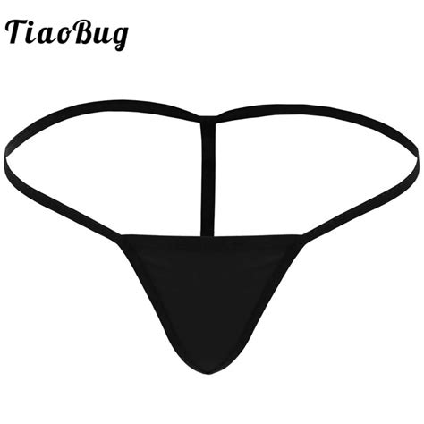 tiaobug women hot sexy micro g string thong low waist panties bikini lingerie black red white