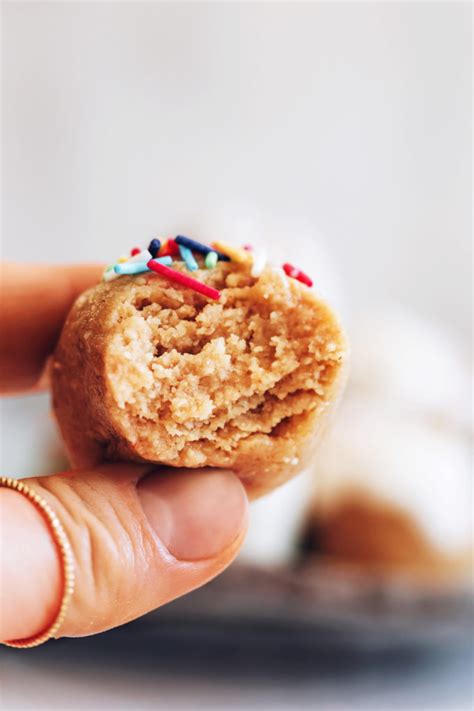 No Bake Sugar Cookie Bites Minimalist Baker Recipes