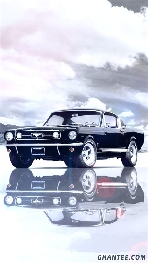 Mustang Wallpaper For Iphone Black And White Ghantee