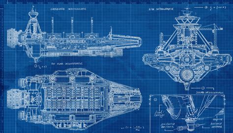 Elinor Jepson Cargo Ship Blueprints