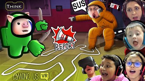 Among Us In Vr Chat Virtual Reality Is Sus Fgteev 1st Person