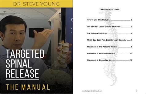 Back Pain Breakthrough By Steve Young