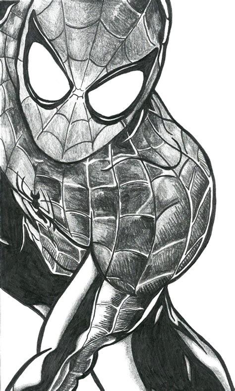 Spider Man Drawing Pencil A Pencil Sketch I Made Of S
