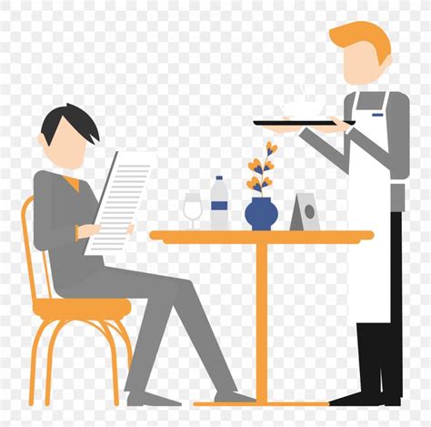 Restaurant Customers Clip Art