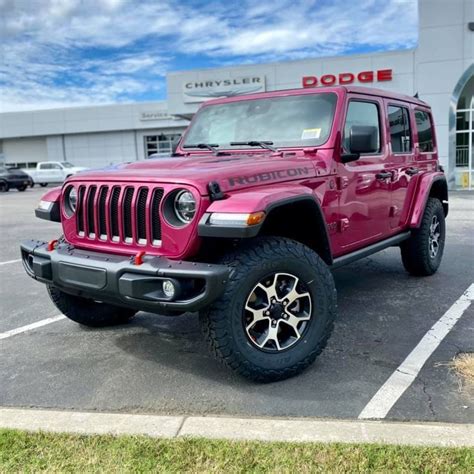 Introducing The 2021 Tuscadero Pink Jeep Wrangler At Jones