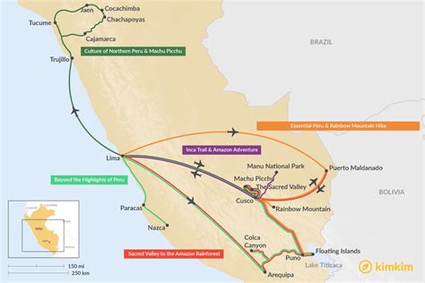 Peru Travel Maps Maps To Help You Plan Your Peru Vacation Kimkim