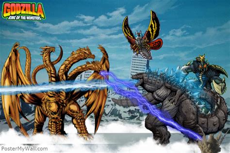 Godzilla Vs Keizer Ghidorah By Supergodzilla On Deviantart