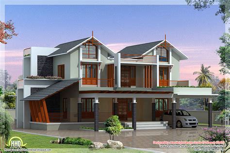 Modern And Unique Villa Design Kerala Home Design And Floor Plans