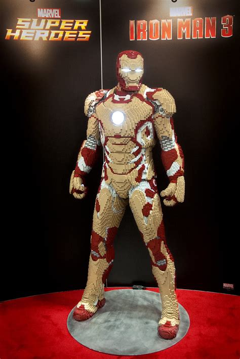 Comic Con Iron Man Mark 42 Lego 07 17 13 Life Size Iron Ma Flickr