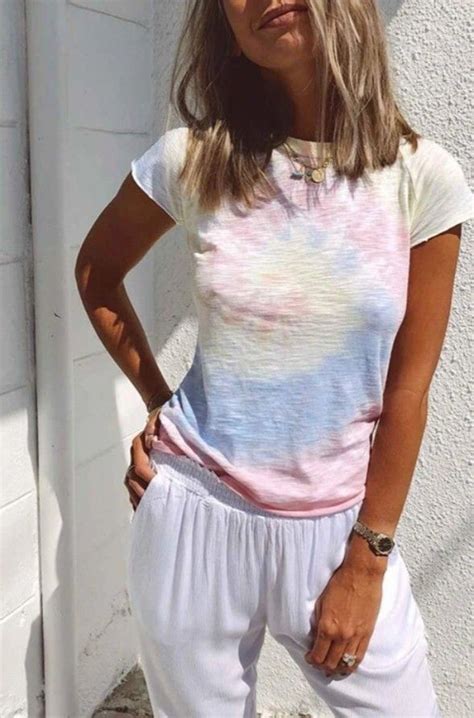 Pin By Tn Faucett On Spring Summer Tops Tie Dye