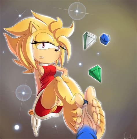 Rule 34 Amy Rose Anthro Ass Bottomless Breasts Chaos Emerald Feet