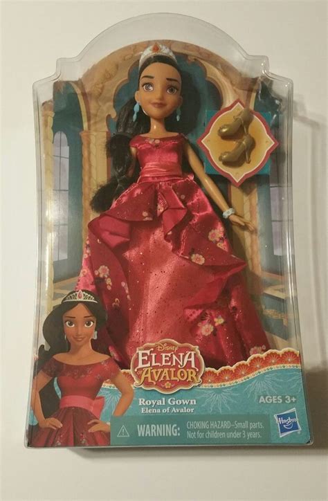 Hasbro Disney Jr Classic Doll Elena Of Avalor In Royal Gown 11 12