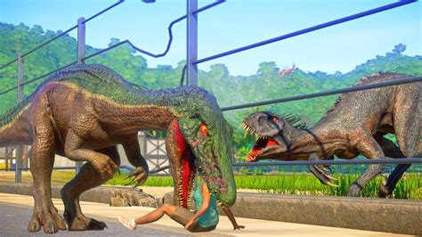 E750 Scorpius Rex Toro Grim Darcy Trex Jurassic World Camp Cretaceous Dinosaurs Fighting In