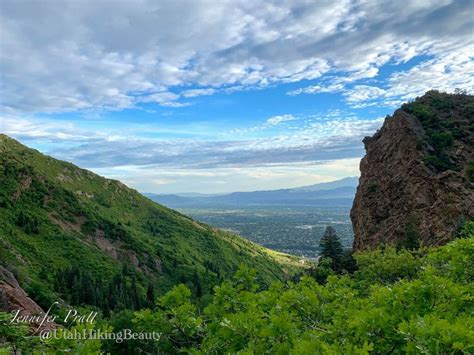 heugh s canyon waterfall utah hiking beauty