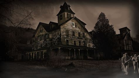 Halloween Haunted House Wallpaper 62 Images