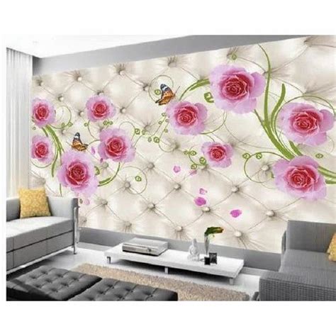 Pvc Printed Modern 3d Floral Wallpaper At Rs 65square Feet In Delhi