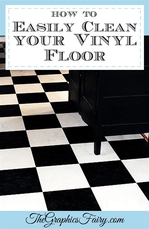 On any given day, you can take a plain old mop to your vinyl floor and leave it looking shiny and fresh. My Secret Tip- How to Clean Vinyl Floors - Easily! - The ...