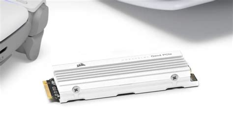 Corsair Releases White Mp600 Pro Lpx M2 Pcie 40 Ssd Ps5 Compatible